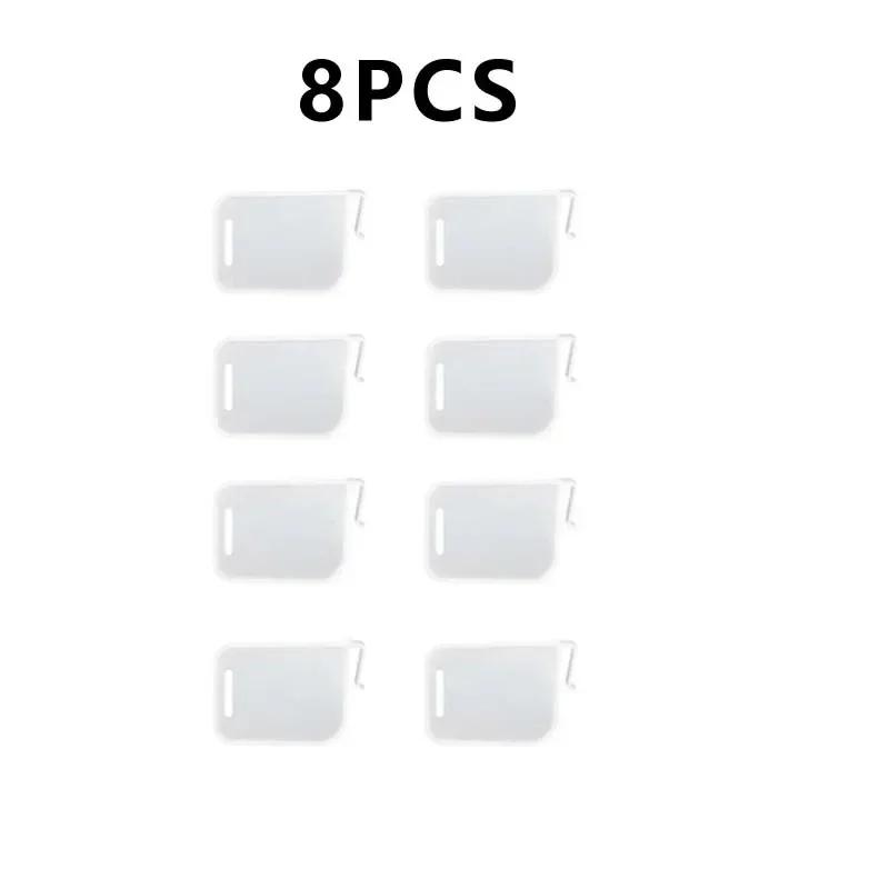 4/8Pcs Home Refrigerator Storage Partition Board Retractable Plastic Divider Storage Splint Kitchen Bottle Can Shelf Organizer