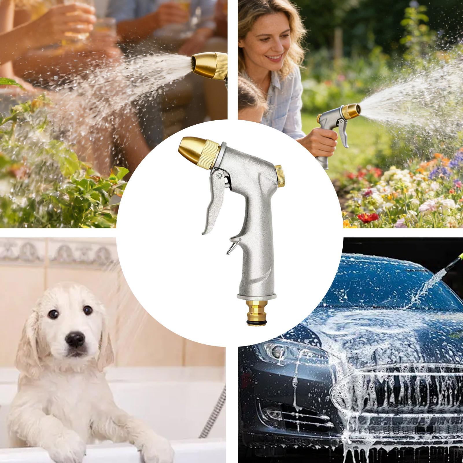 

Garden Hose Nozzle 4 Modes Handheld Power Head High Pressure Garden Hose Spray Nozzle For Car Washing Outside Yard Lawn Plant China Mainland