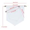 New Nordic Blank Cotton Brooch Pin Badge Holder Hanging Wall Display Banner Flag Kids Room Decoration