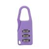 Bag Password Lock 3 Dia L Metal  Resettable Combination Padlock Suitcase Password Digit Lock F5 Color Code Lock