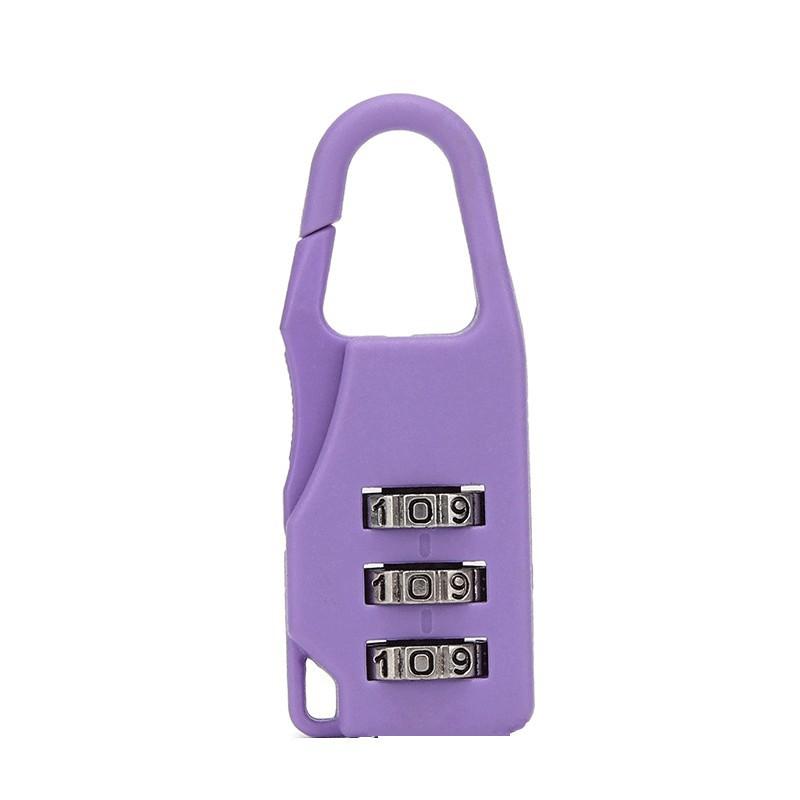 Bag Password Lock 3 Dia L Metal Resettable Combination Padlock Suitcase Password Digit Lock F5 Color Code Lock