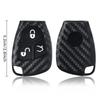 3 Button High Quality Carbon Fiber Silicone Car key cover Case For Mercedes Benz C B E Class W203 W211 W204 YU BN CLS CLK