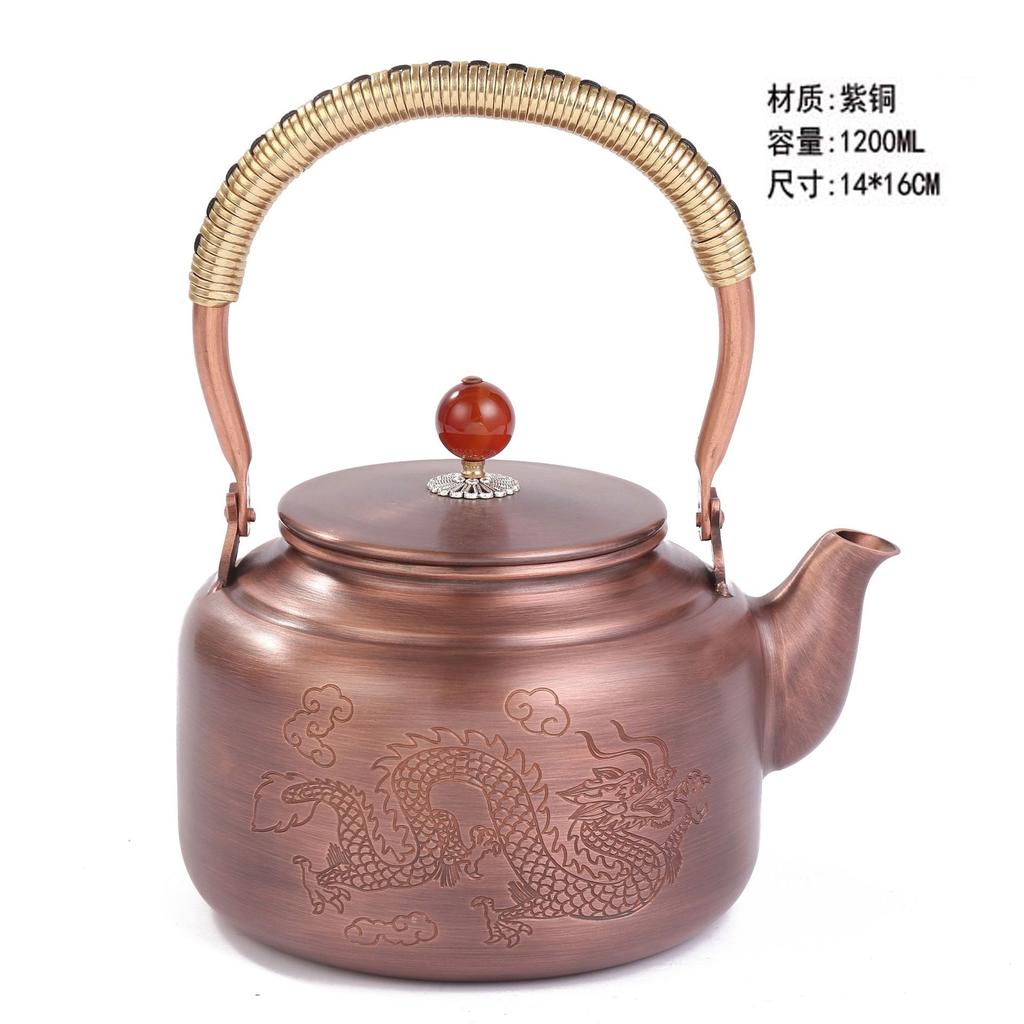 Copper Teapot Thickened Old Style Kettle