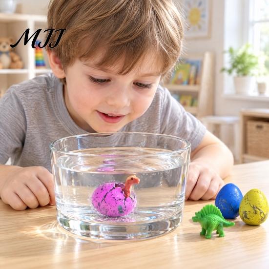 Fun Exploration Gifts for Kids Dinosaur Advent Calendar with 24 Water Hatching Eggs, Color Crack Grow Christmas Countdown Dino Educational Toy