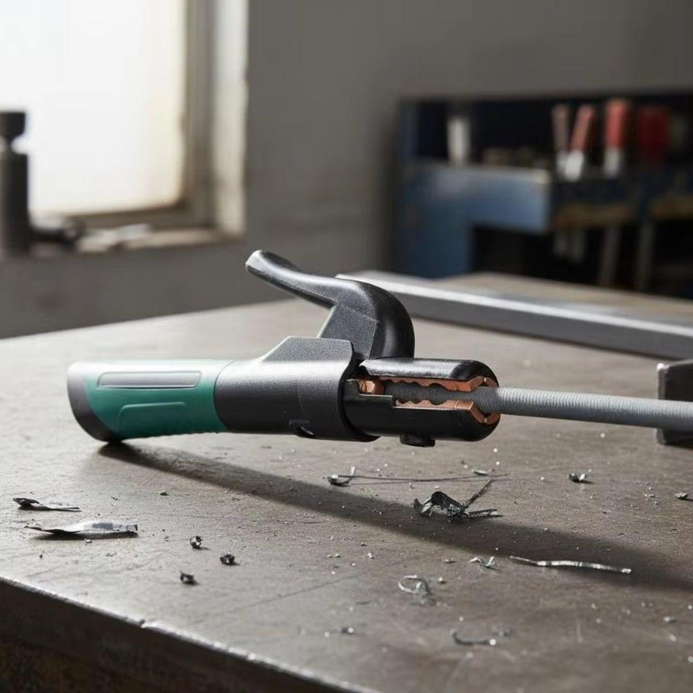 Heat Resistant Welding Electrode Holder Insulated Handle Electrode Holding Clamp Electric Welding