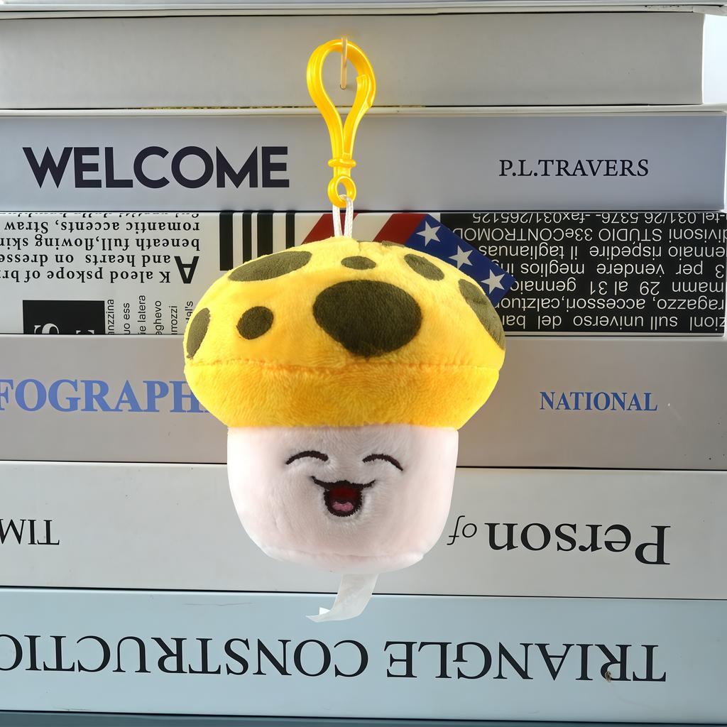 2025 New Style Plants vs Zombies Plush Pendant Cute SunFlower Peashooter Chomper Bag Keychain Decoration Stuffed Doll Kids Gift
