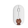Logitech PEBBLE M350 Silent Wireless Bluetooth Mouse, Brown Bear Edition