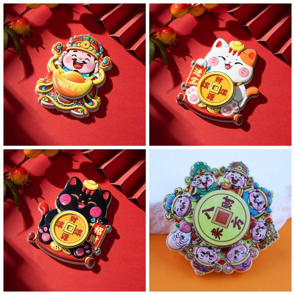 Cartoon 3D Refrigerator Magnets Refrigerator Decorative Magnet  Home Kitchen Decoration