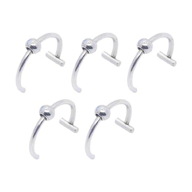 Magnetic Imitation Lip Rings Stainless Steel Body Jewelry Without Piercing Comfortable Wear for Dances Party Supplies