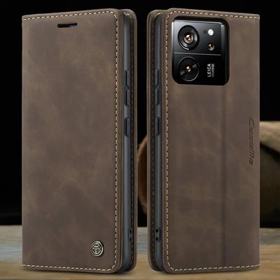 Custodia Portafoglio Magnetica in Pelle per Xiaomi 14T 13T Pro 14c 13c 5G Lusso Capa Telefono Redmi Note 13 Pro Plus Poco X6 14 T X7 Cover a Libro