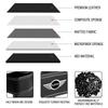 2Pcs Car Seat Organizer Seat Crevice Storage Box Multifunction Goods For BMW Mini Cooper F54 F55 F56 R56 R60 SONE Roadster Clubman Coupe