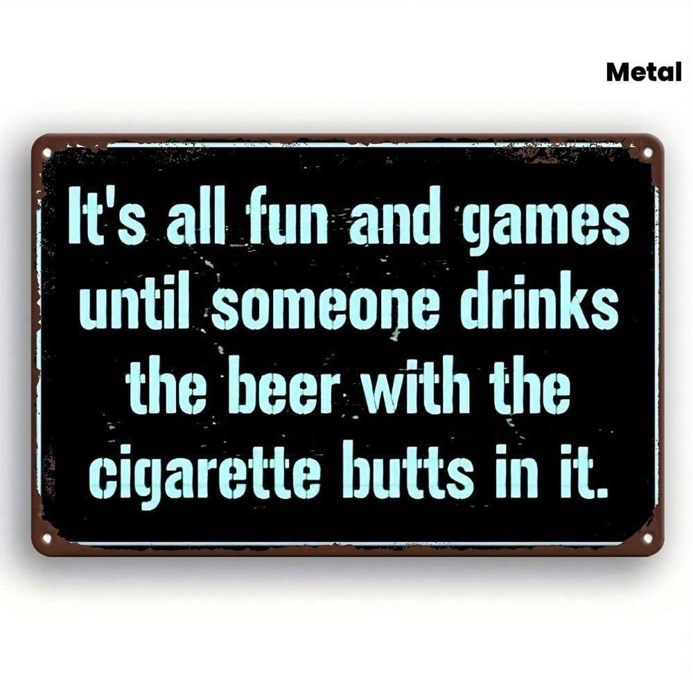 Vintage Metal Tin Sign Retro Wall Art Poster Home Decor