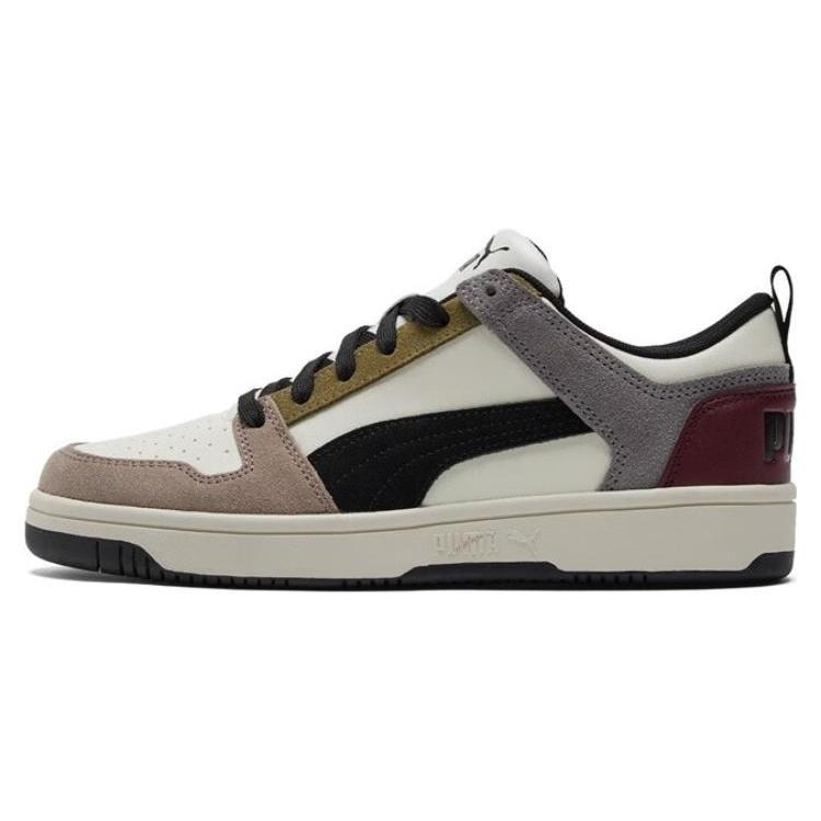PUMA Rebound Layup Lo sd Black White Brown Men s 370539-07 EU 36