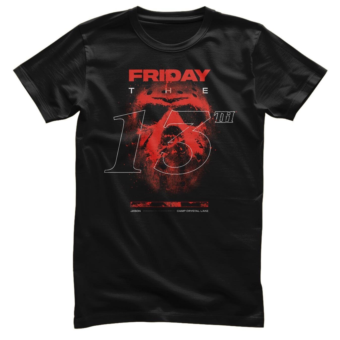 Officially Licensed Friday the 13th Blood Splatter Mens T-Shirt XXXL