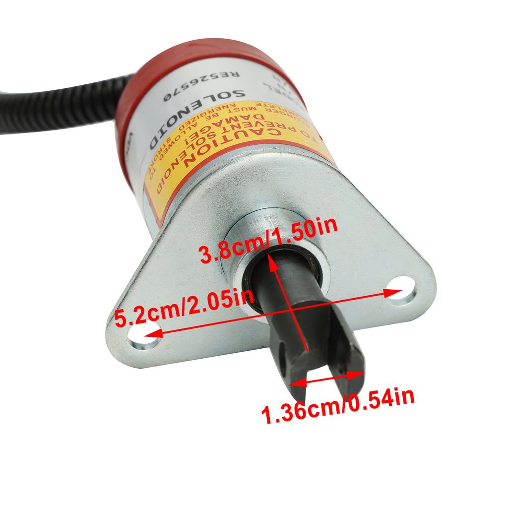 RE526570 Solenoid de oprire Pentru John Deere 315 317 320 325 328 332 CT315 CT322 CT332