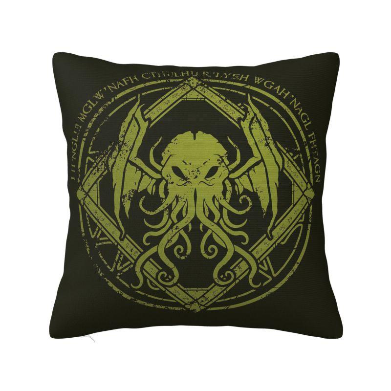 Horror Monster Tentacles Cthulhu Nordic Throw Pillow Covers Home Decorative Sofa Cushion