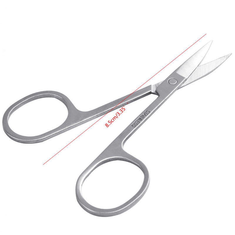 New 1Pc Cuticle Cutter Stainless Steel Dead Skin Remover Pedicure Scissors Nail Tool