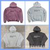 ERD Prana Oversize'owa Bluza z Kapturem dla Nastolatków Casualowa Haftowana Bluza Zimowa