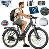 Elektrische Fiets voor Volwassenen - ALLGOBIKE AM27 - 27,5 Inch - 250W Motor - Afneembare Batterij 36V 15Ah - Actieradius 100km - Shimano 7 Versnellingen