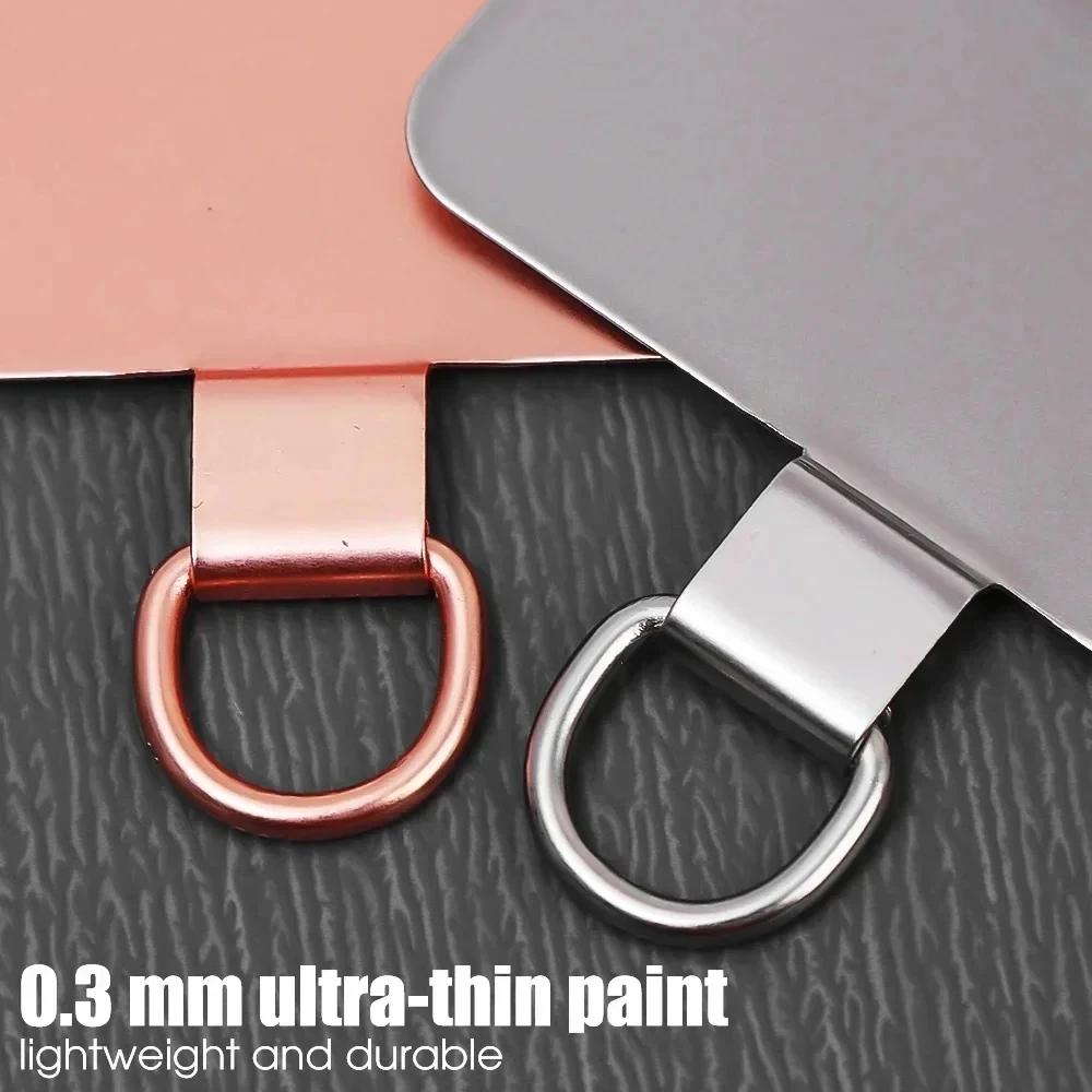 Xiaomi Parche de Correa Universal de Metal para Teléfono Móvil, Correa de Muñeca Cruzada, Pestañas de Sujeción, Cuerda para Colgar, Juntas de Repuesto, Parche de Acero Inoxidable
