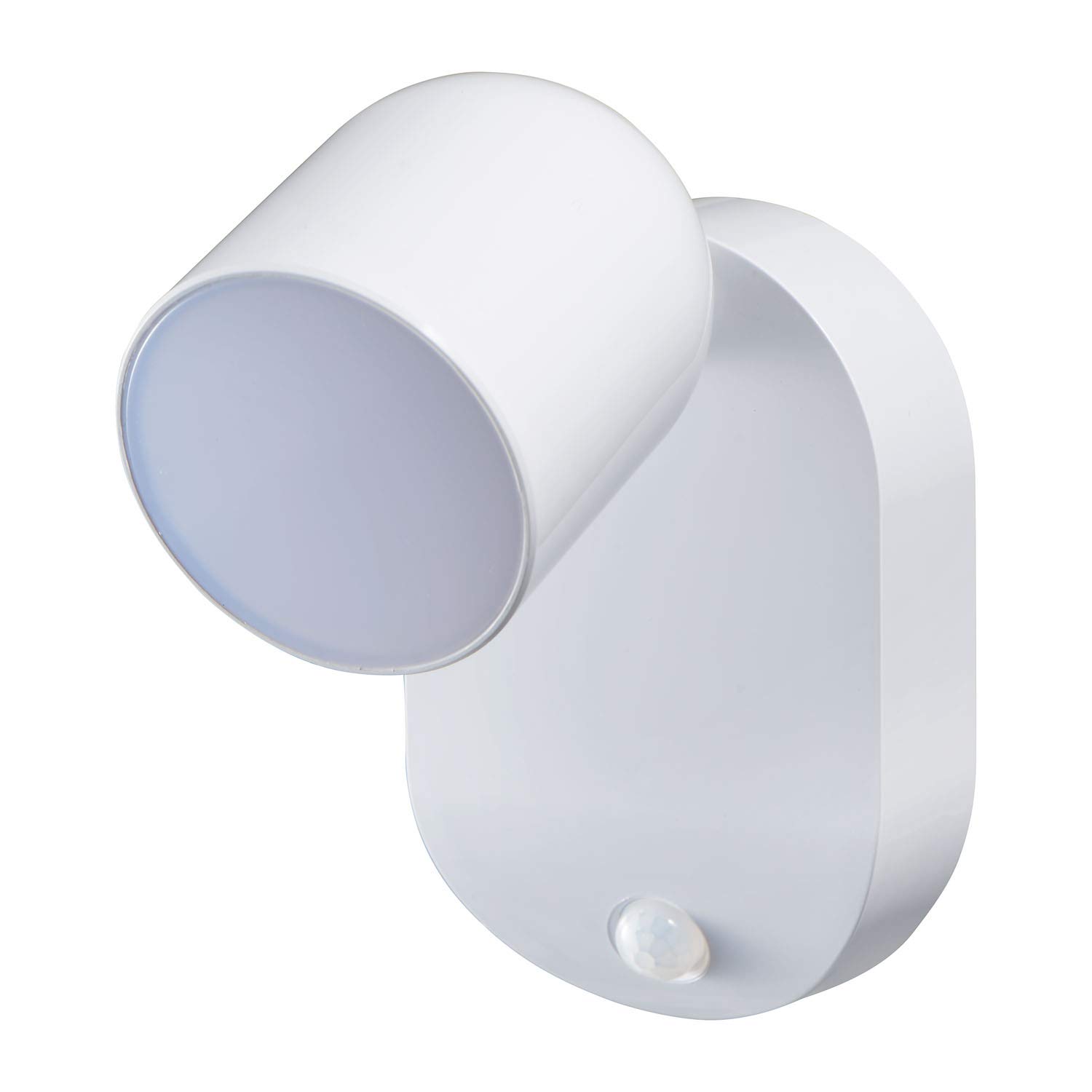 

ELPA LED Sensor Light with Motion Screw and Mode Switching (White/Battery-Powered/Rainproof) Sensor, Magnet, Mount, (PM-L751W) белый