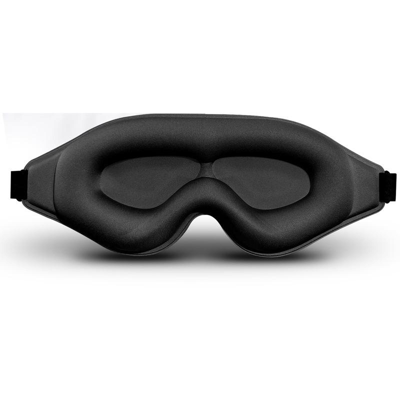 3D Breathable Light-Blocking Eye Mask - Comfortable, Pressure-Free Design for Sleep, Student & Adult Use