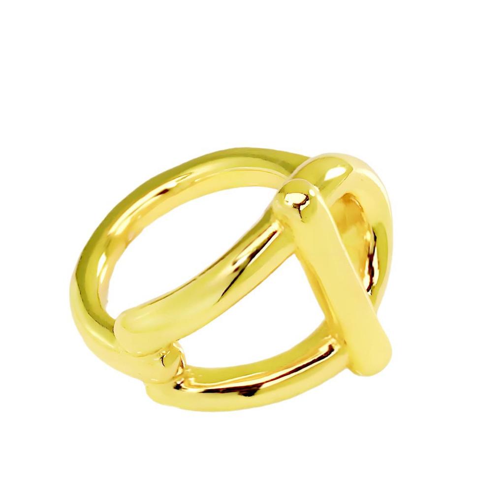 UNOde50 2025 Retro Hollow Link Ring for Women – Exquisite European & American Style Gift.