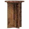 Plant Stand 2 pcs Reclaimed Wood Look Ø29.5 x 40 cm Engineered Wood