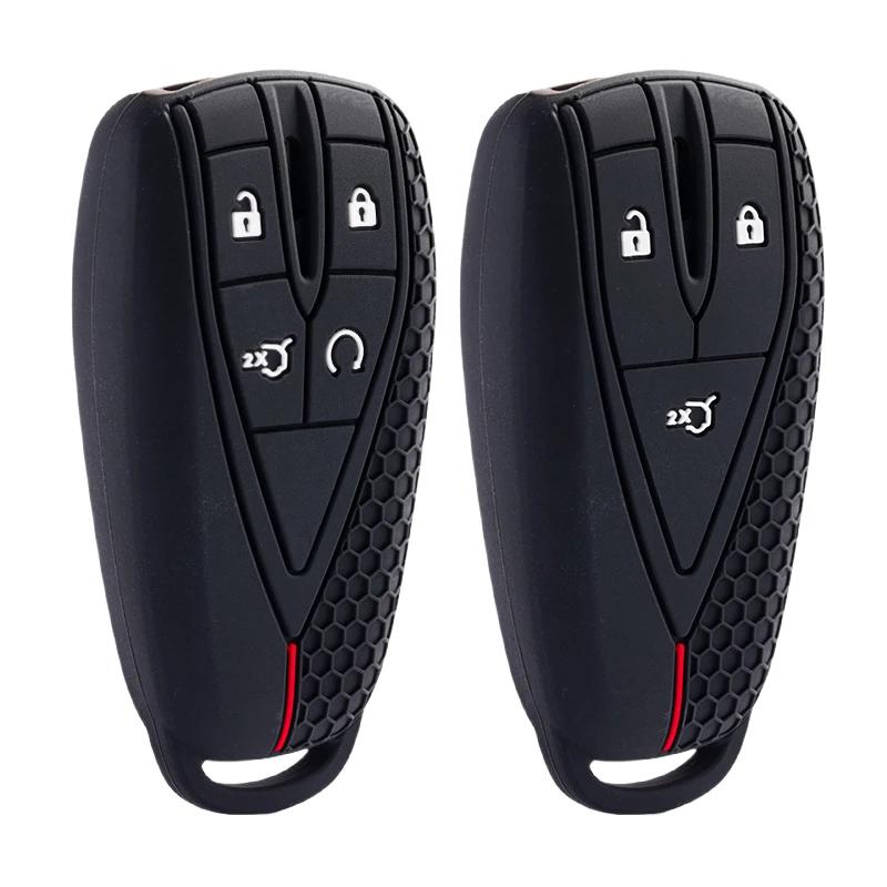 Key Fob Case Silicone Auto Smart Cover Key Ring Fit For Changan Cs35 Plus Cs55 Plus Cs75 Plus Eado Uni-T Uni K Oushang X5 X7 Ev