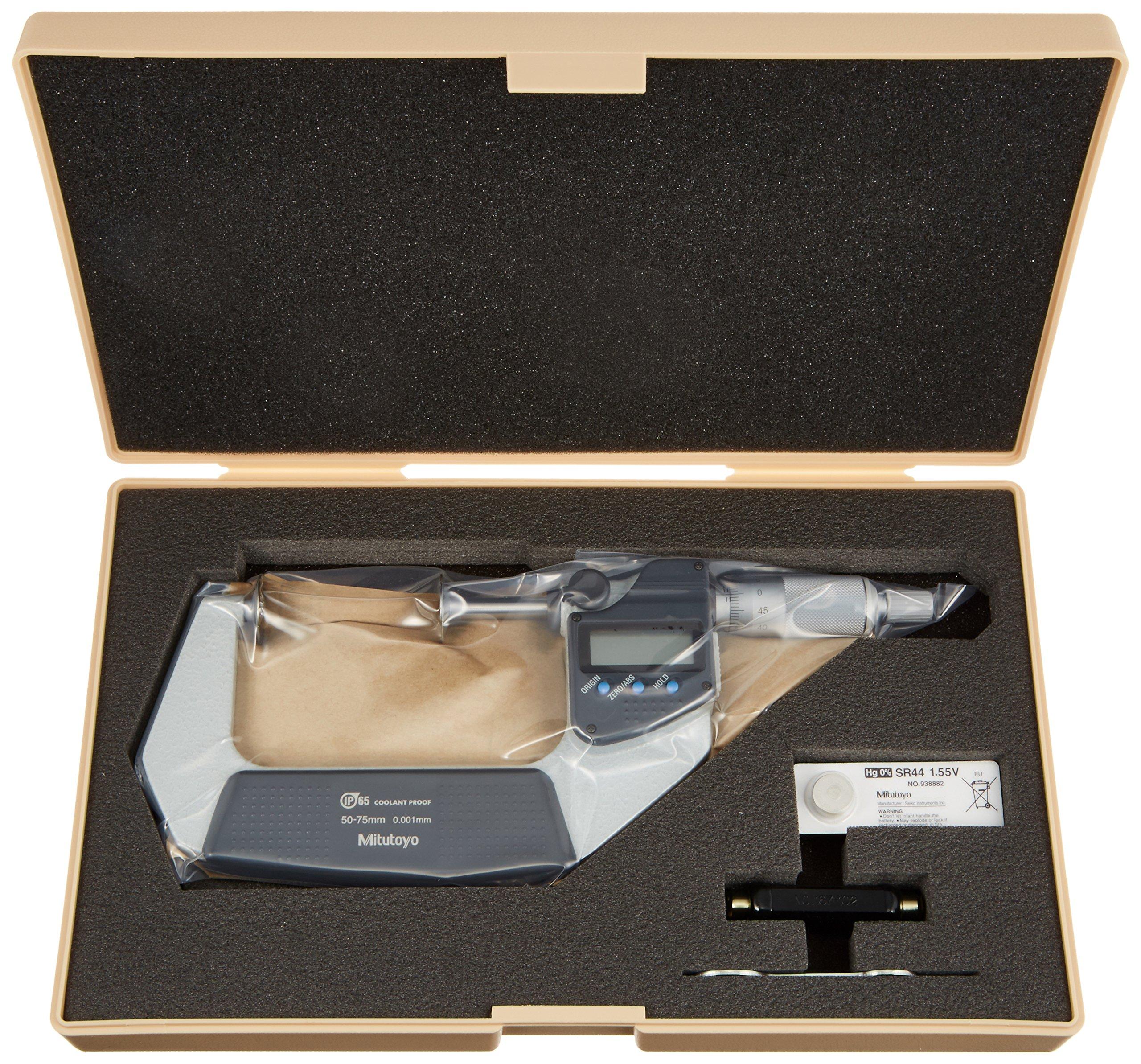 

Мітутойо Digimatic Мікрометр для вимірювання товщини зуба 323-252-30 GMA-75MX