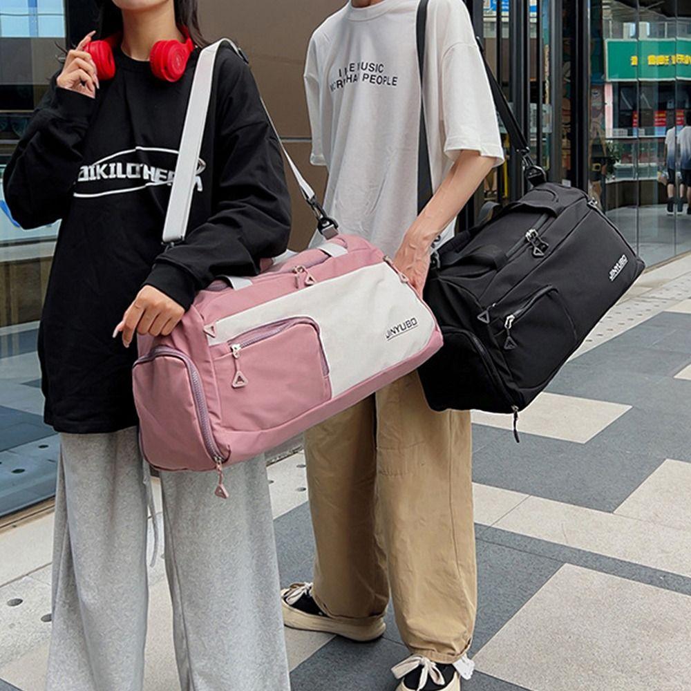 Sturdy Nylon Duffle Bag Oxford Large Capacity Handbag Portable Travel Luggage Bag  Trip