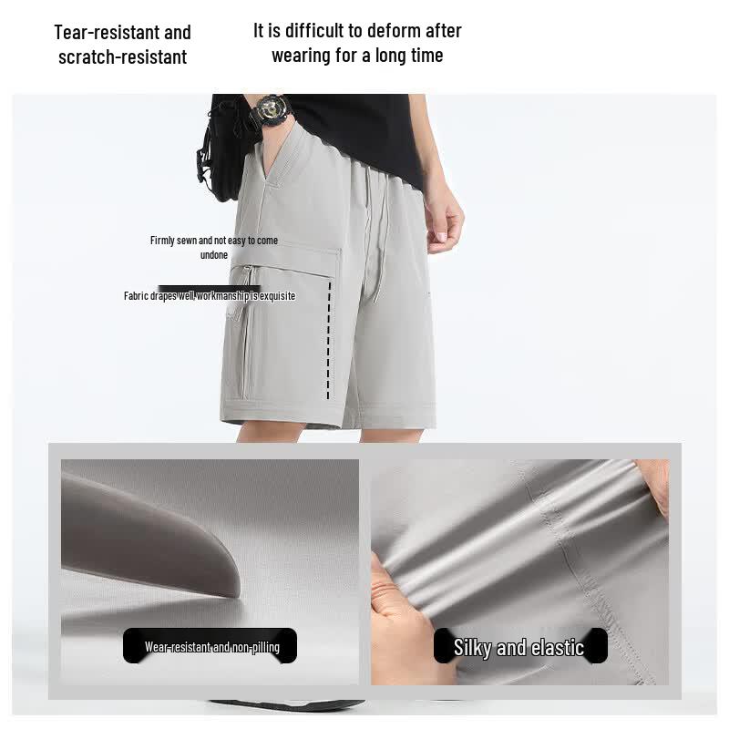 MINISO Men's Workwear Style Casual Shorts