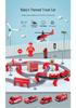 DIY Electric Track Car Toy for Boys – Magnetic Train Building Blocks Set