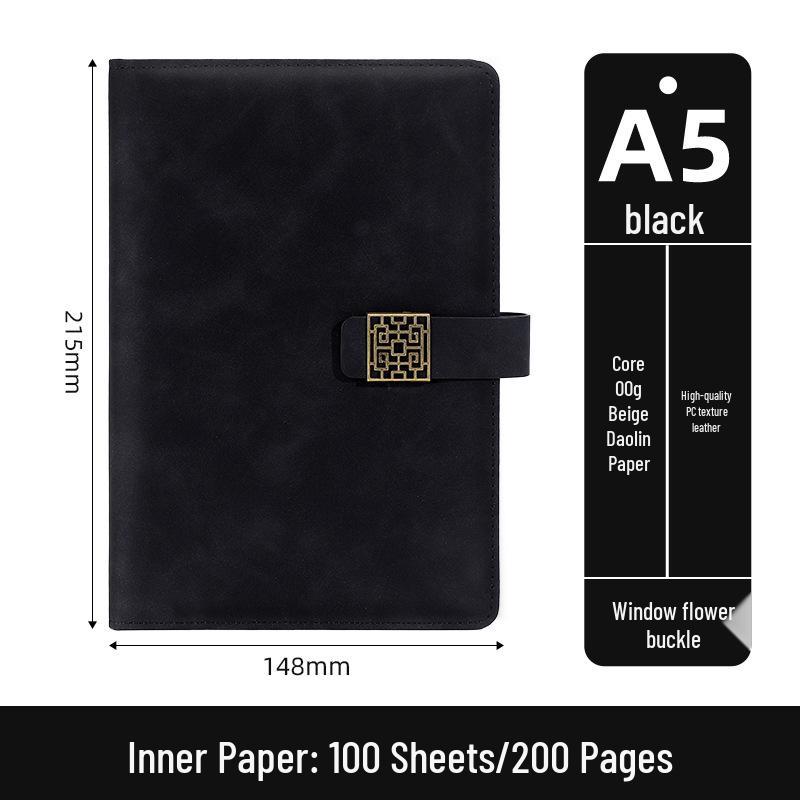 Custom A5 Notebook with Logo - Corporate Meeting Diary & Gift Box Set