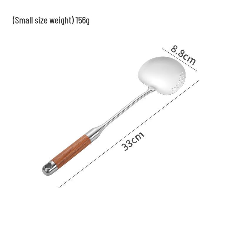 Rosewood Handle Mushroom Strainer Spatula