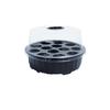 1Pcs Abs Hydroponic Germination Tray 13-Hole Round Seed Starter Tray With Clear Lid For Seedlings Diy Accessories