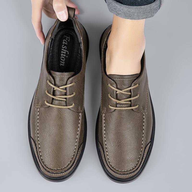 Man Sneakers Top Quality Moccasins Driving Men's Shoes Men Casual Summer Shoes Genuine Leather High Quality Lace Up Oxford Shoes