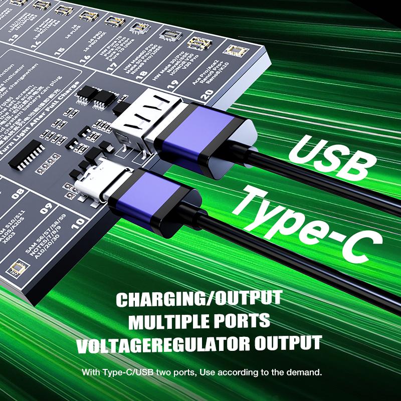 MECHANIC MAX20 Battery Chip Active Panel for IP 11-17 Pro Max Android Battery Activation Tool Circuit Board Charging Tester