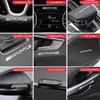2/5/10pcs Car Logo 3D Metal Stickers Decorative Accessories For Mercedes Benz A B C S Class AMG GLA CLA GLC W176 W221 W204 W205