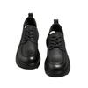 Nuove scarpe moda versatili antiscivolo per uniforme da lavoro da donna, stile britannico, tacco basso spesso, suola morbida, primavera estate 2025