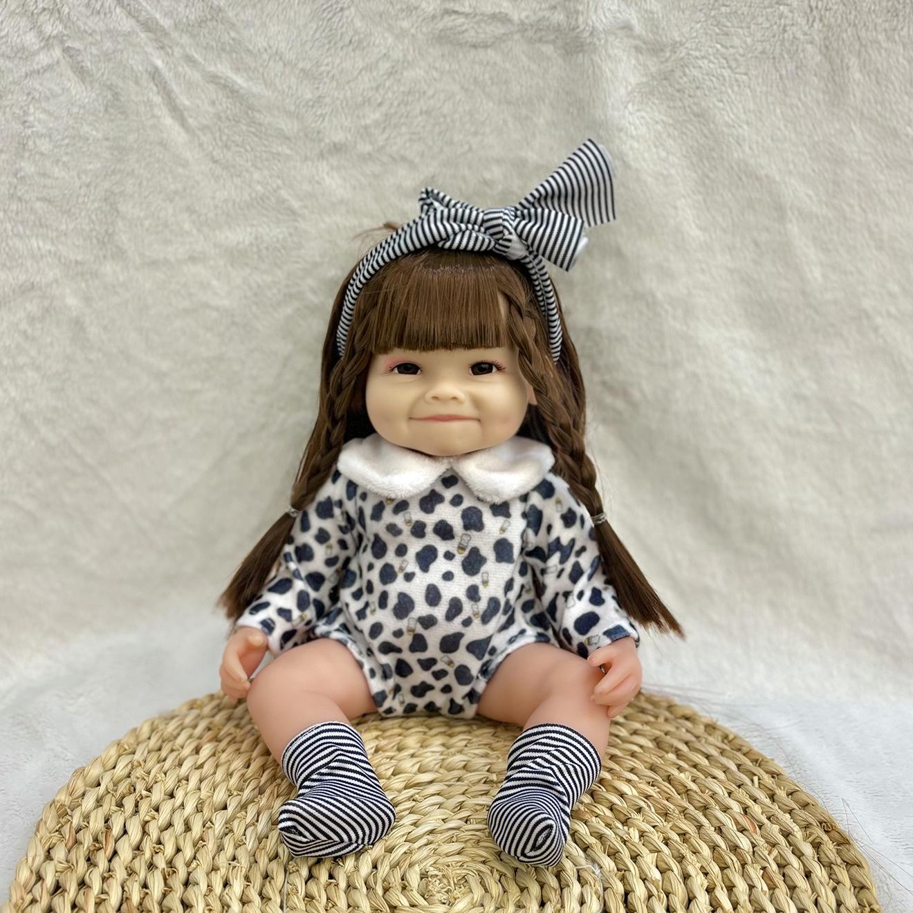 

30СМ Кукла Реборн - Мягкий Винил Реалистичная Младенец Девочка 30cm reborn doll body only