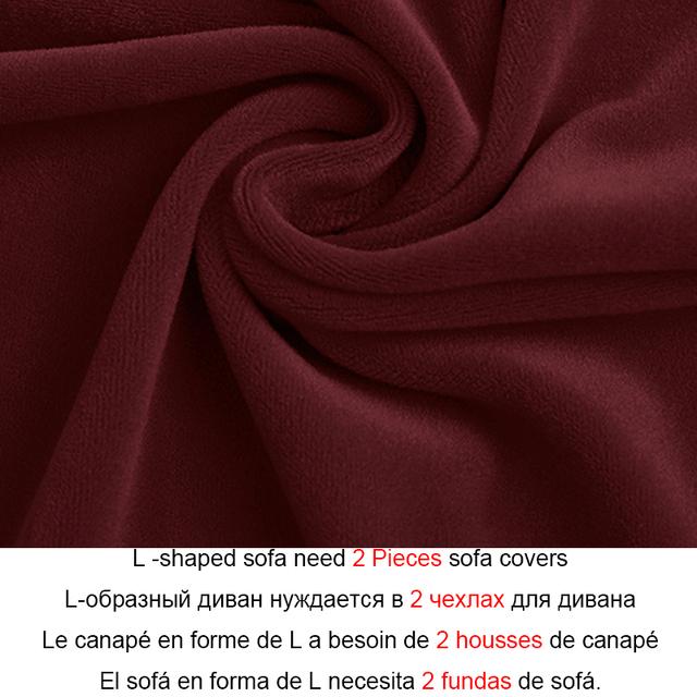 Embossed Velvet Sofa Covers Stretch High High-grade Sofa Cover For Living Room Couch Covers Corner Sofas Slipcover For Home Use Hotel