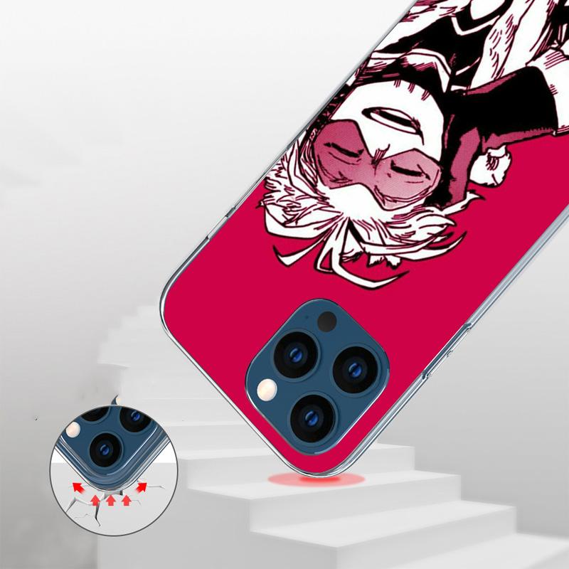 My Hero Hawks Phone Case For iPhone 17 Air 16 Pro Max 16E 15 + 14 Plus 11 12 13 Mini 7 8 SE Gift Print Cover Fundas 17 Air 16 Pr