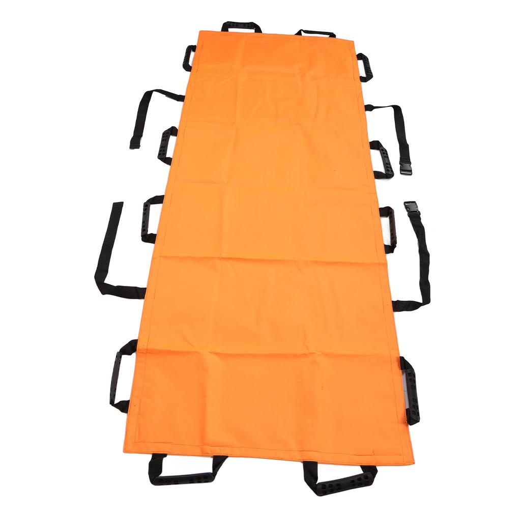12 Handle Home Folding Stretcher Simple Soft Portable Transport Unit for Emergency Work