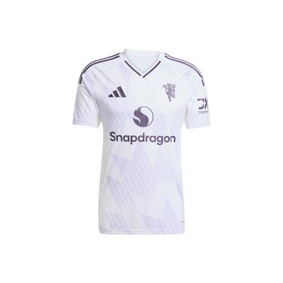 Aeroready Manchester United 25/26 Away Fan Version Slim Fit Crew Neck Short Sleeve Football Shirt Men Tops JI7423