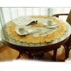 Vintage Oil-proof Round Tablecloth Anti-scalding Tea Tablecloth Round Tablecloth for Living Room Table