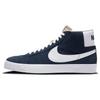 Nike Sb Zoom Blazer Mid Azul Marino Blanco 864349-401