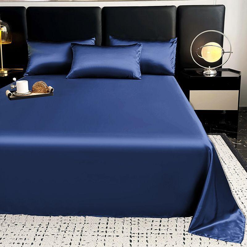Hot Season Solo Cooling Bed Sheet: Solid - Color, Breathable Bedding Perfect for College Dorms & Summer Naps