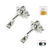 BDP949-1 2 Pieces Front Left AND Right Door Catch Hinge Brake Stop Check Limiter for Renault Master MK2 Opel Movano A Interstar 1998-2010 8200597523