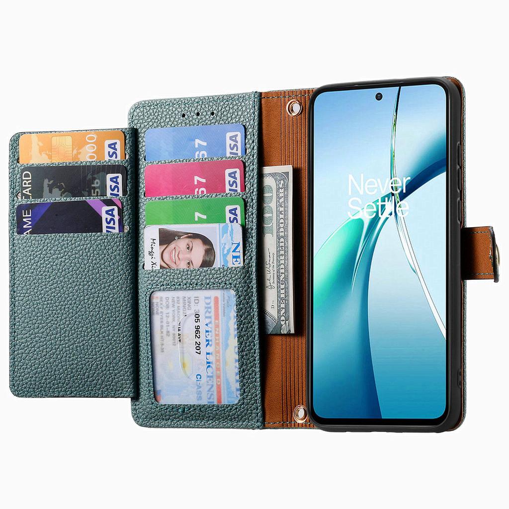 For Honor X9d 5G/Honor X70 5G/Honor Magic8 Lite 5G Case RFID Blocking Zipper Pocket Leather Wallet Phone Cover with Strap